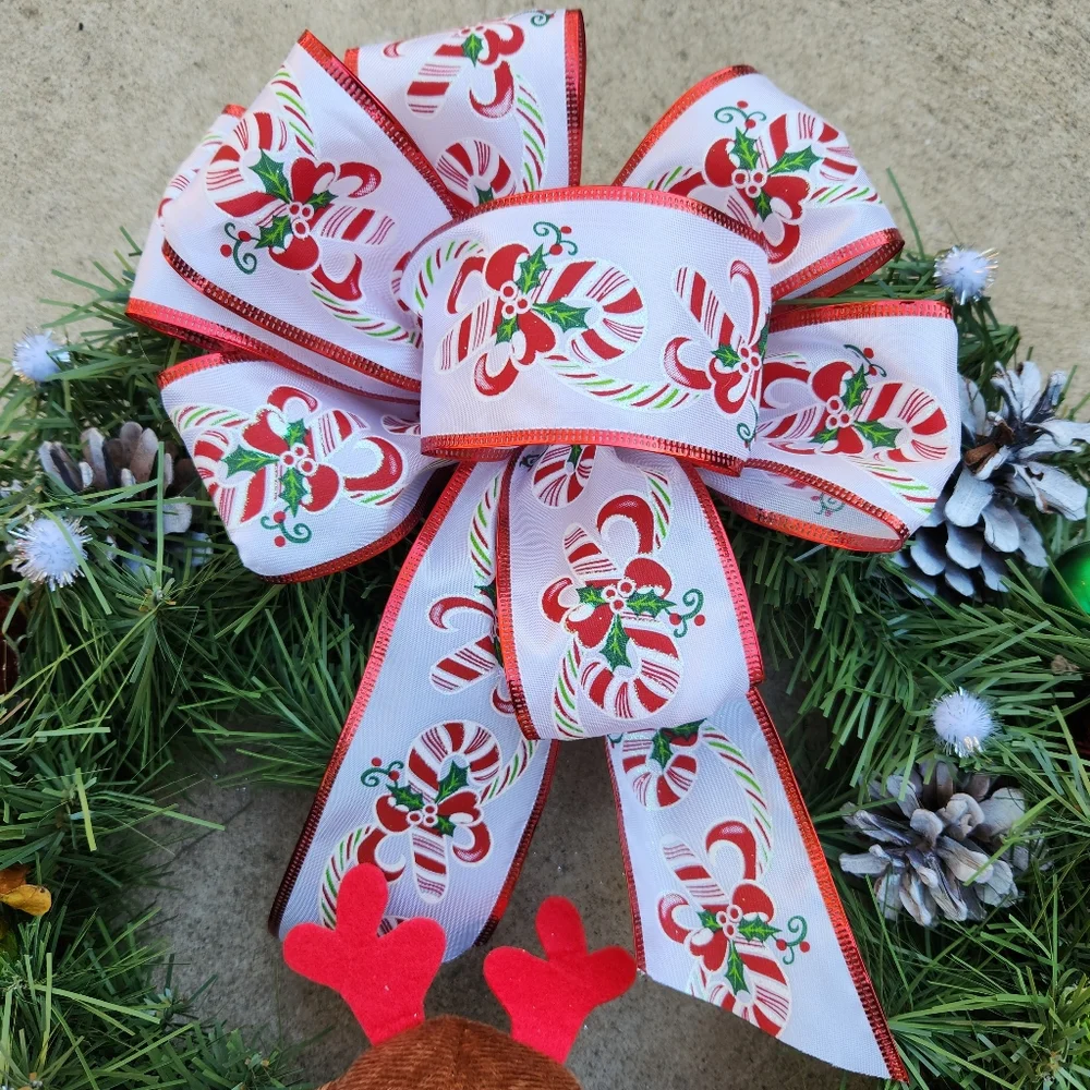 Merry Moose Christmas Wreath